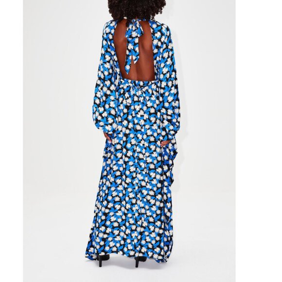 STAUD  Danica Dress - White Acid Floral - Picture 3 of 14